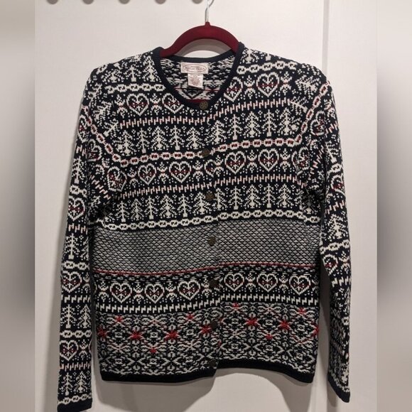 Northern Reflections Winter Love Knit Sweater - Picture 1 of 5